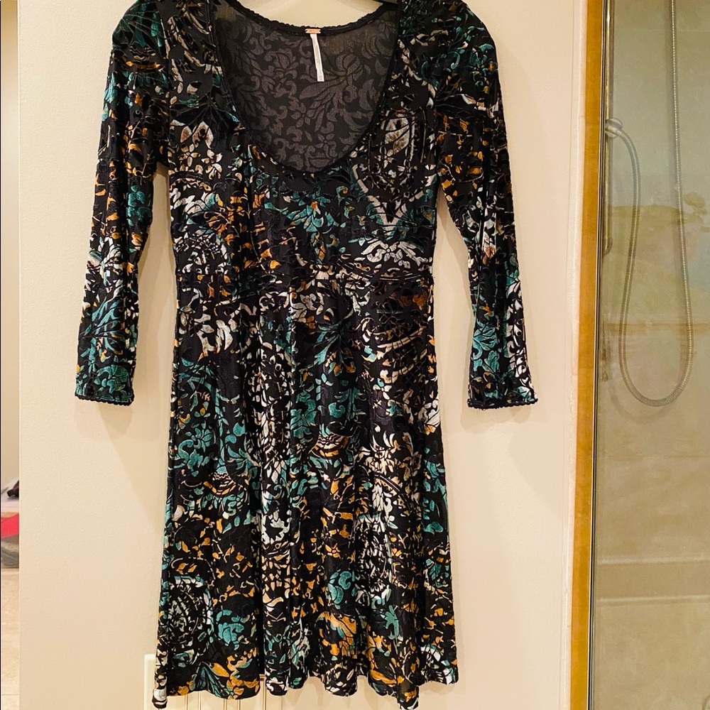 Free people floral print dress